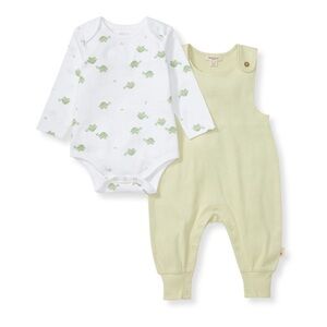 Burts Bees Baby Tortoise Onesie and Overalls Set 🐢